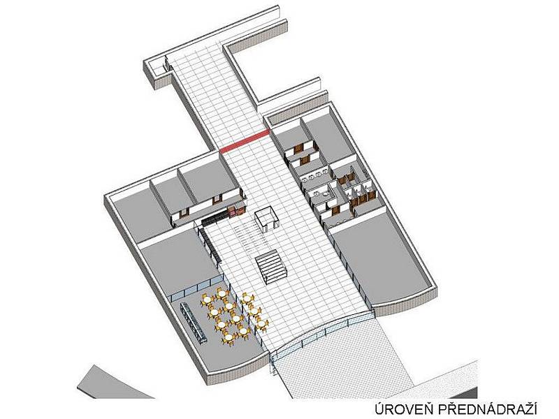 Studie Českých drah - Horní nádraží Karlovy Vary