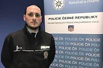 Policista Martin Benda.
