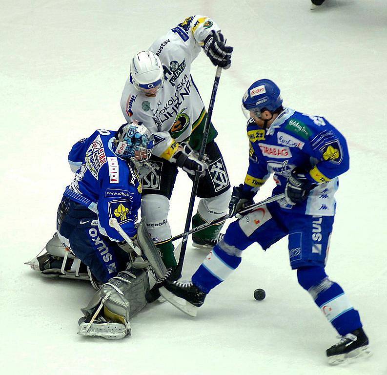 Zápas play out mezi karlovarskou Energií a Kometou Brno.