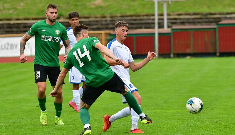 Nerozhodný výsledek uhráli fotbalisté třetiligového Sokolova na svém stadionu v souboji s Viktorií Plzeň U19.