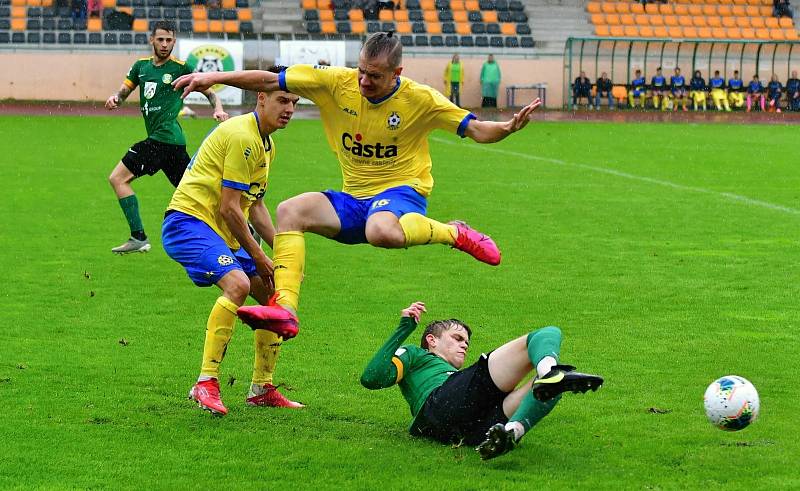 Sokolov dosáhl ve Fortuna ČFL A na premiérové body, udolal Písek 2:1.