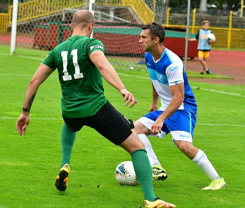 Třetiligový Baník Sokolov nestačil o víkendu na divizní chebskou Hvězdu, které podlehl 1:2.