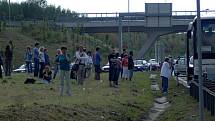 V neděli 20. září havaroval v Karlových Varech policista na služebním motocyklu