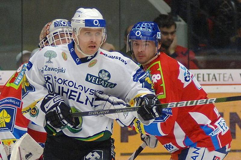 Hokej, 42. kolo extraligy: Karlovy Vary – Pardubice.