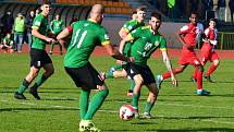 Ve šlágr Fortuna ČFL remizoval Baník Sokolov v krajském derby s karlovarskou Slavií 1:1.