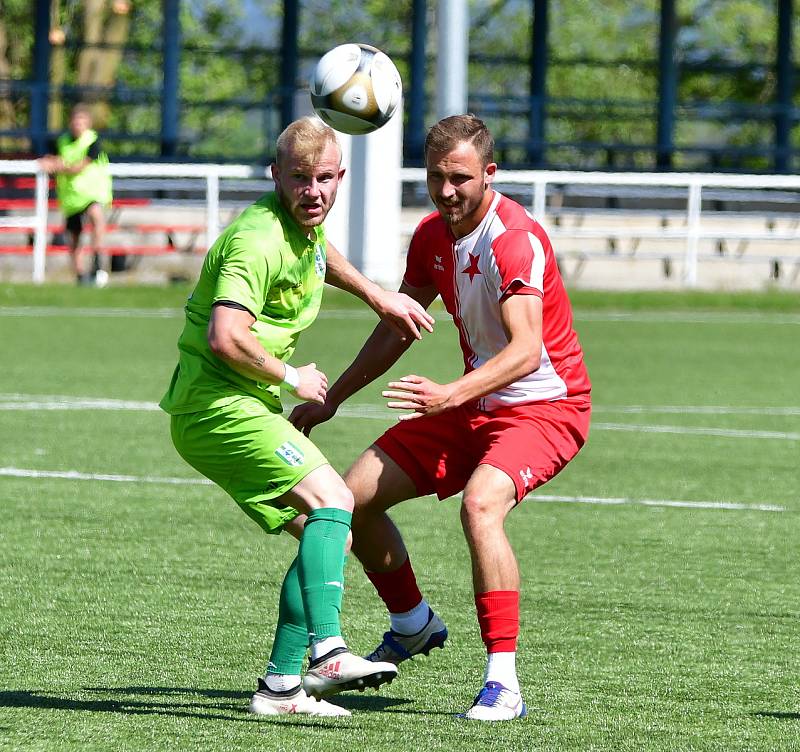 Vltavín, lídr Fortuna ČFL A, si odvezl z lázní hubenou výhru 1:0.