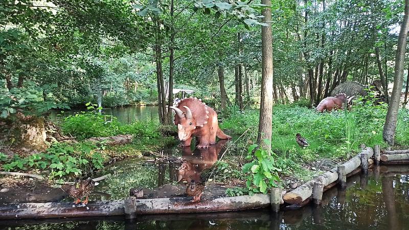 Zábavný park v Plohnu nabízí přes 80 atrakcí.