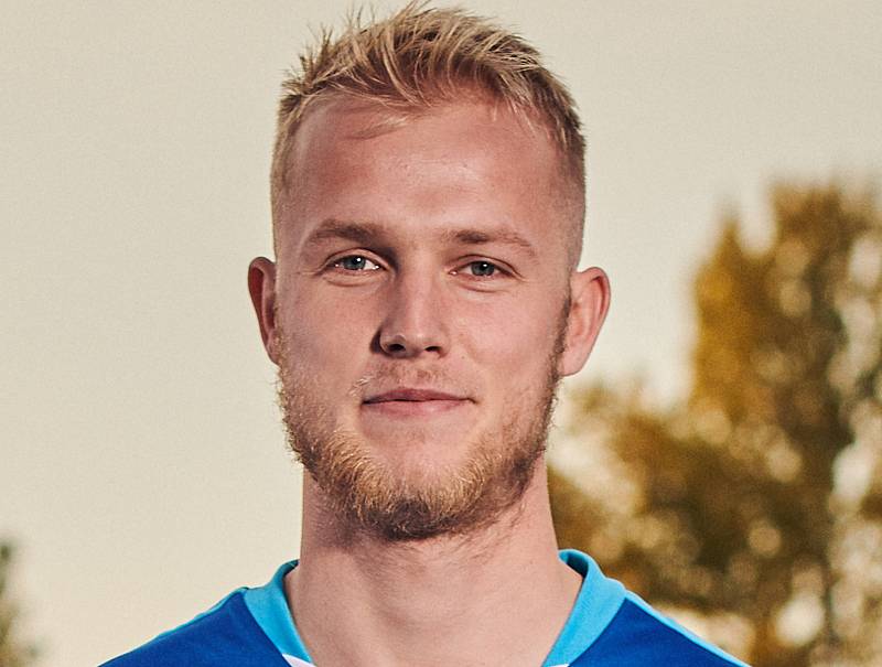 Dominik Kubinec, útočník FK Hvězda Cheb.