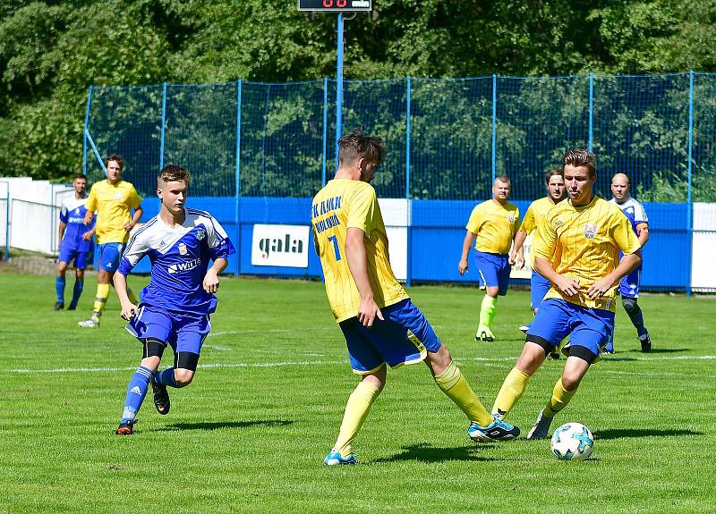 Souboj rezervních týmů, který se odehrál  v Nejdku, kde se postavila tamní rezerva béčku Kolové, skončil po nerozhodném výsledku dělbou bodů.