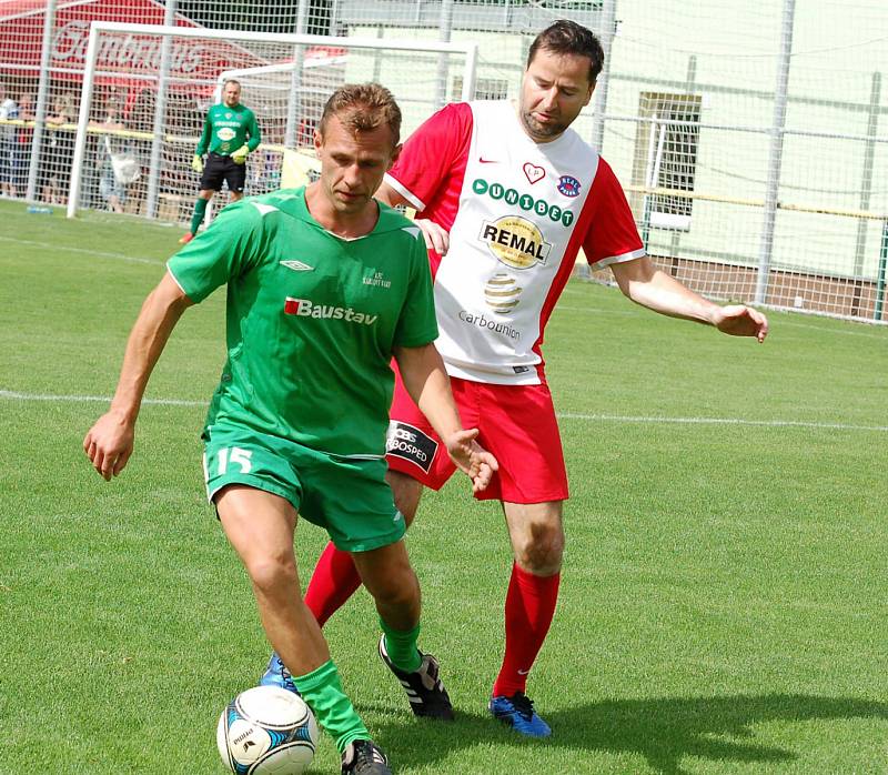 Výběr Karlovarska – Real Top Praha 2:7.