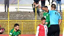 Ve šlágr Fortuna ČFL remizoval Baník Sokolov v krajském derby s karlovarskou Slavií 1:1.