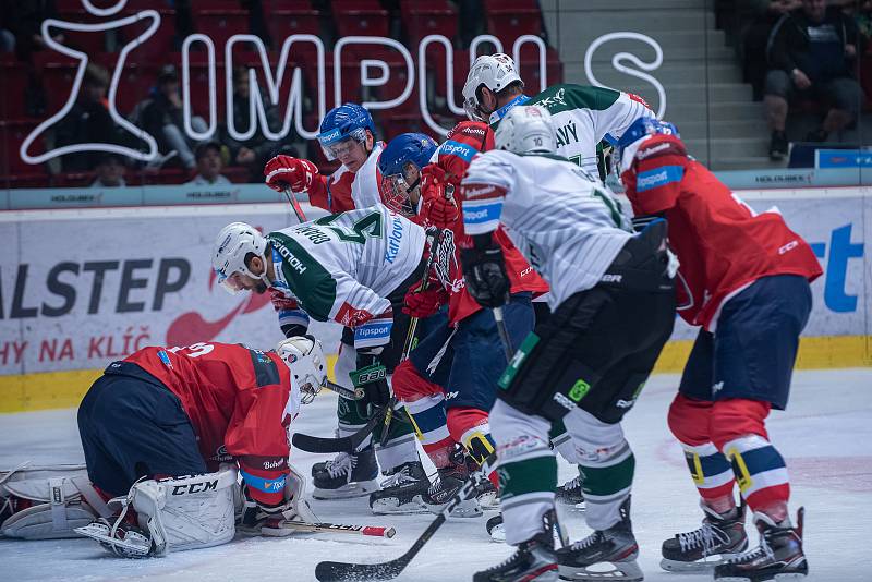 15. kolo hokejové Tipsport extraligy: Energie Karlovy Vary - Dynamo Pardubice 8:0