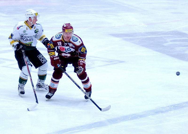 Hokejové utkání HC Energie Karlovy Vary - HC Sparta Praha