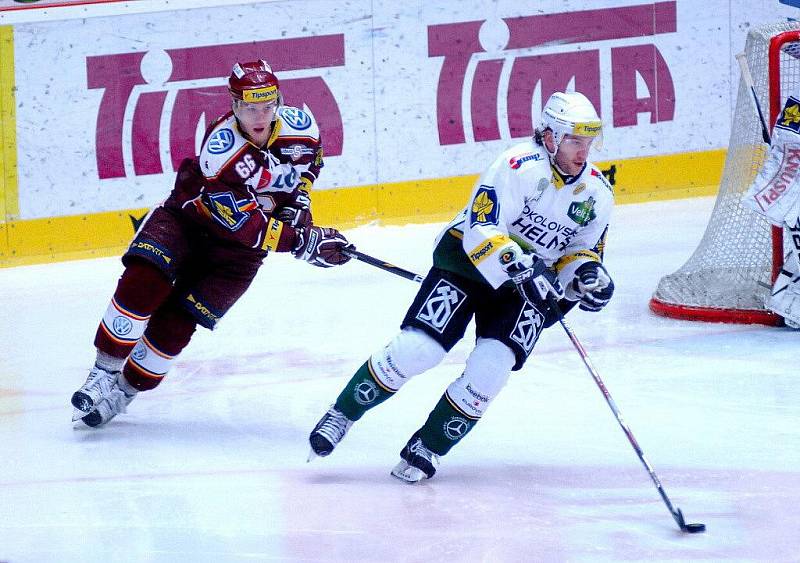 Hokejové utkání HC Energie Karlovy Vary - HC Sparta Praha