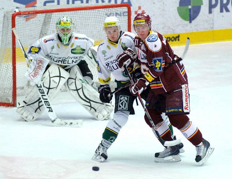 Hokejové utkání HC Energie Karlovy Vary - HC Sparta Praha