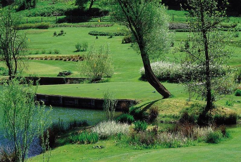 Golfové hřiště v Cihelnách.