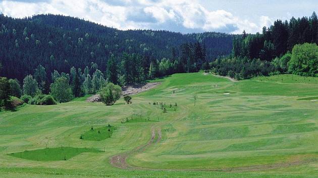 Golfové hřiště v Cihelnách.