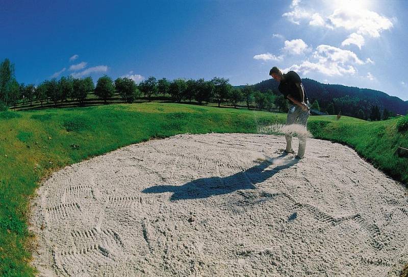 Golfové hřiště v Cihelnách.