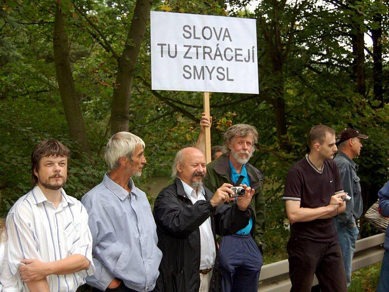 Návštěva prezidenta ČR Václava Klause a jeho manželky na Karlovarsku - úterý 13. září