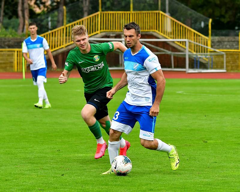 Třetiligový Baník Sokolov nestačil o víkendu na divizní chebskou Hvězdu, které podlehl 1:2.