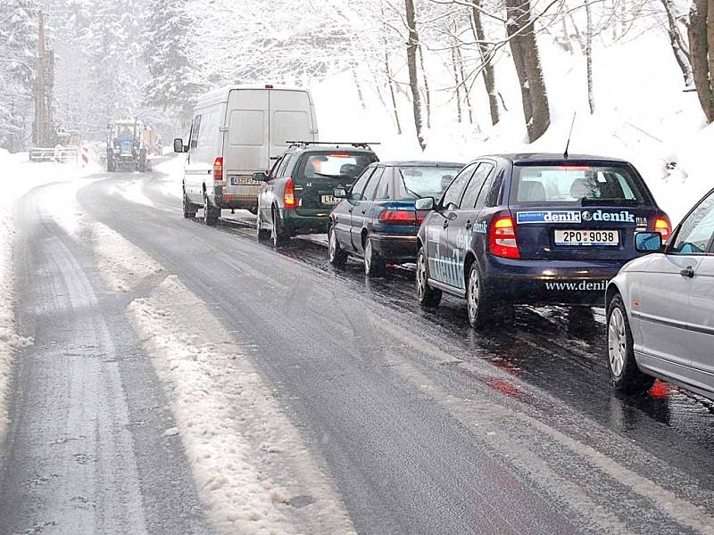 Kalamita v Krušných horách