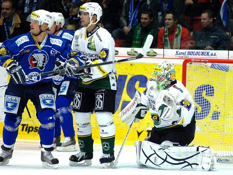 Ve 14. kole hokejové extraligy se v lázeňské metropoli představila Plzeň.