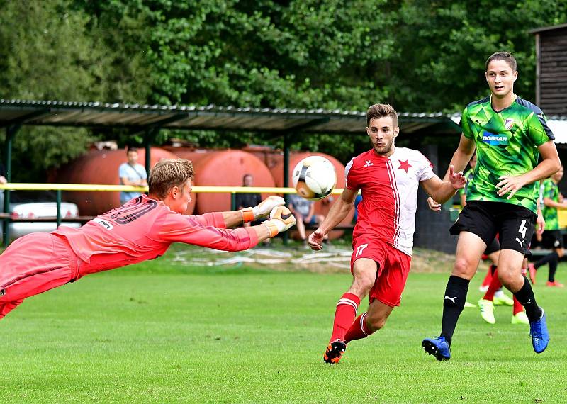 Karlovarská Slavia v generálce porazila Viktorii Plzeň U19 1:0.