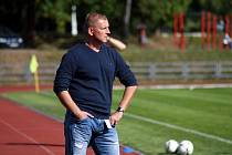 Aleš Zach, trenér FC Viktoria Mariánské Lázně. 