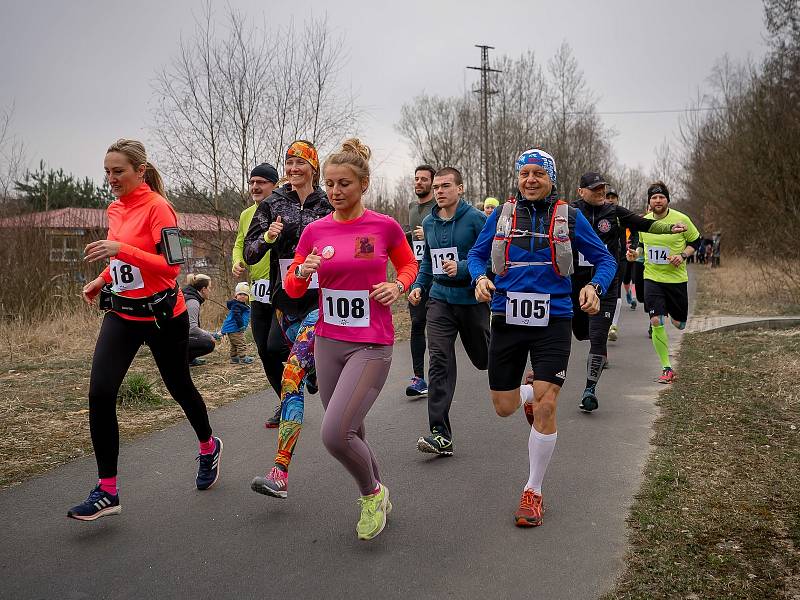 Takto vypadal třetí ročník 1/4 a 1/2maraton Okolo Meluzínky.