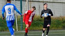 Ostrov udělal vítěznou tečku, porazil mladíky Slavie, slavil výhru 5:2.