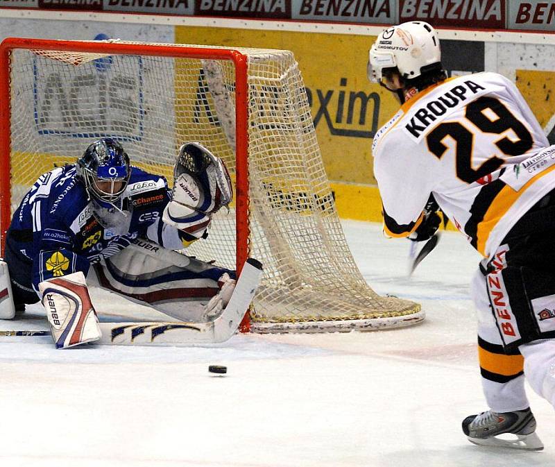 25. kolo 02 Extraligy ledního hokeje: HC Benzina Litvínov - HC Plzeň 1929