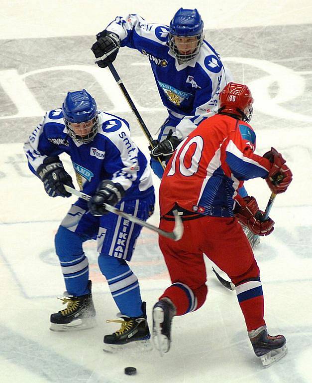 Ve třetím utkání Turnaje čtyř Finové porazili Rusko.