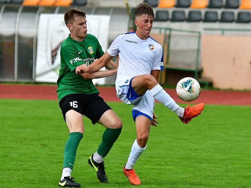 Nerozhodný výsledek uhráli fotbalisté třetiligového Sokolova na svém stadionu v souboji s Viktorií Plzeň U19.