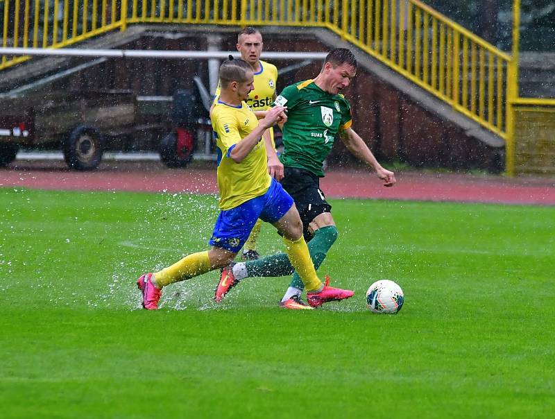 Sokolov dosáhl ve Fortuna ČFL A na premiérové body, udolal Písek 2:1.