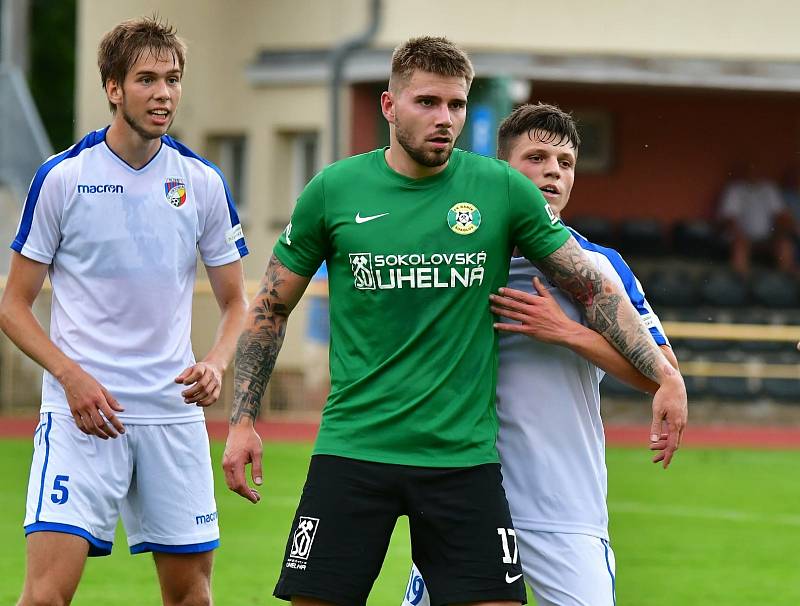 Nerozhodný výsledek uhráli fotbalisté třetiligového Sokolova na svém stadionu v souboji s Viktorií Plzeň U19.