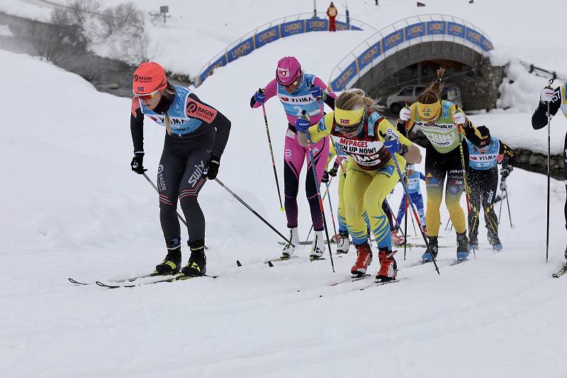 Páté místo si připsali v úvodním závodě v rámci prestižního Visma Ski Classic laufaři  eD system Bauer Teamu. Foto:  eD system Bauer Team