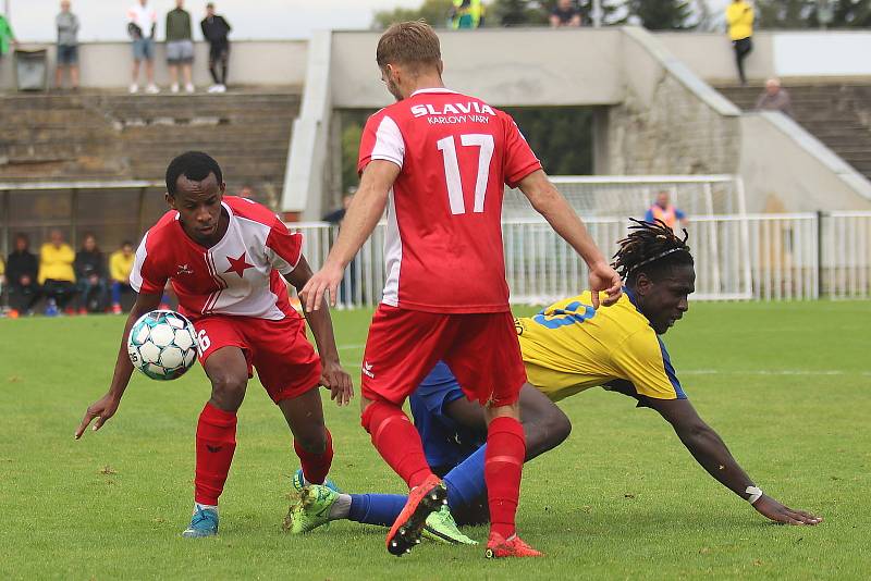 SK Rakovník - FC Slavia Karlovy Vary 4:2 (1:2).