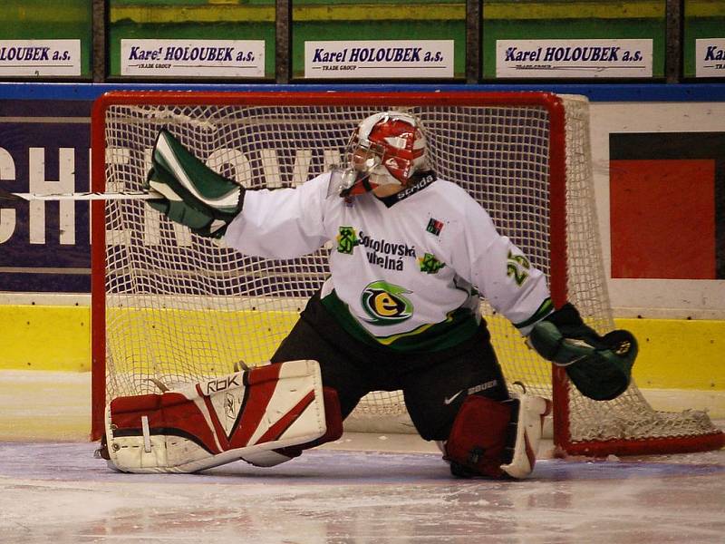 Michael Panec zaujal v brankovišti karlovarských juniorů post prvního brankáře.