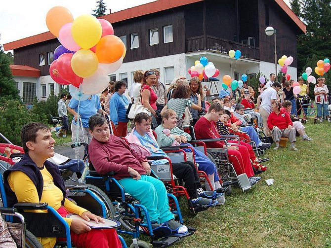 Domov v Mariánské pro osoby se zdravotním postižením.
