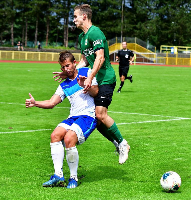 Třetiligový Baník Sokolov nestačil o víkendu na divizní chebskou Hvězdu, které podlehl 1:2.