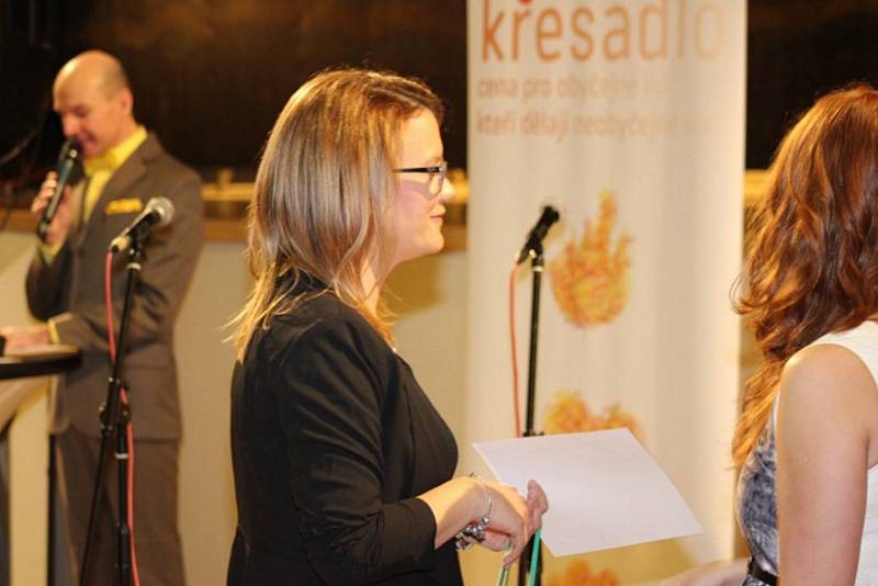 Slavností večer k udílení cen Křesadlo za rok 2015.