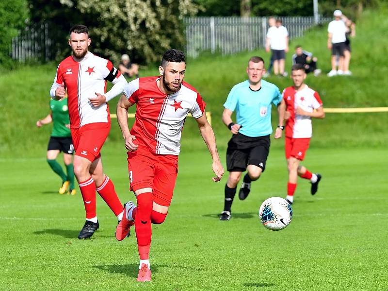 FK Baník Sokolov - FC Slavia Karlovy Vary 2:4 (1:2).