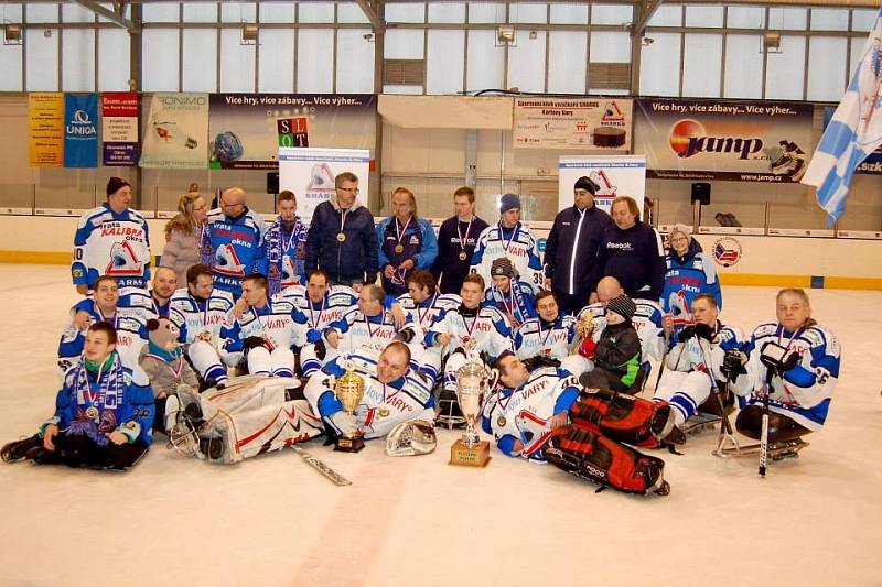 Mistr České sledge hokejové ligy - SKV Sharks Karlovy Vary