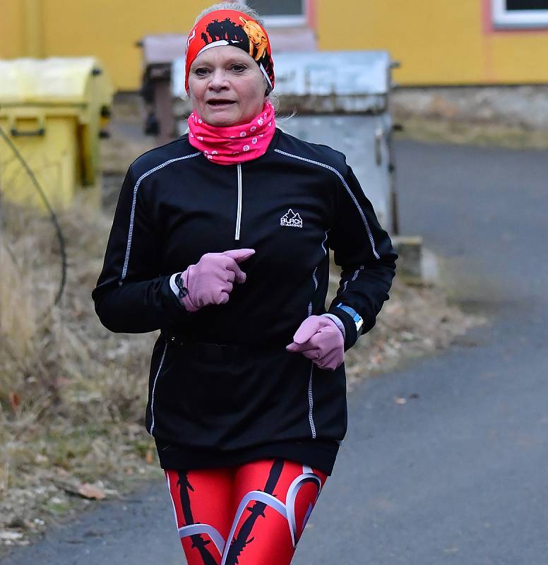 Zimní běžecký pohár Kadaň pokračoval již osmým závodem, na pořadu byl Vánoční běh Brodcemi.