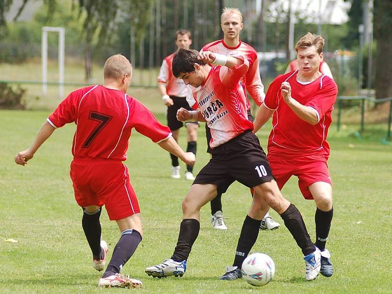 Nováček krajského přeboru TJ Jáchymov si připsal na své konto na hroznětínském turnaji konečnou pátou příčku.