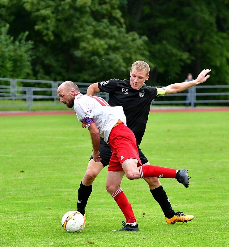 Michal Drahorád, kapitán FC Viktoria Mariánské Lázně.