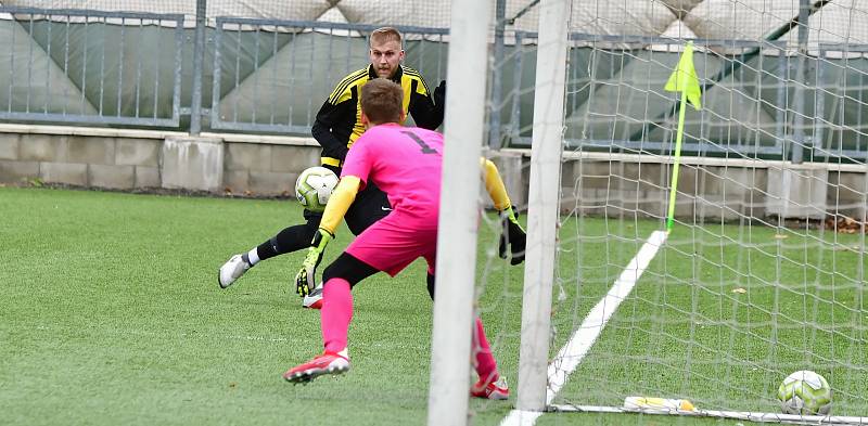 Vítězství 5:0 si připsala na účet Březová v souboji s mladíky v dresech Baníku Sokolov U19 a U18.