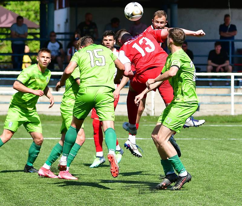 Vltavín, lídr Fortuna ČFL A, si odvezl z lázní hubenou výhru 1:0.