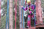 TRASA „JUNIOR“ nabízí malým lezcům nová dobrodružství.