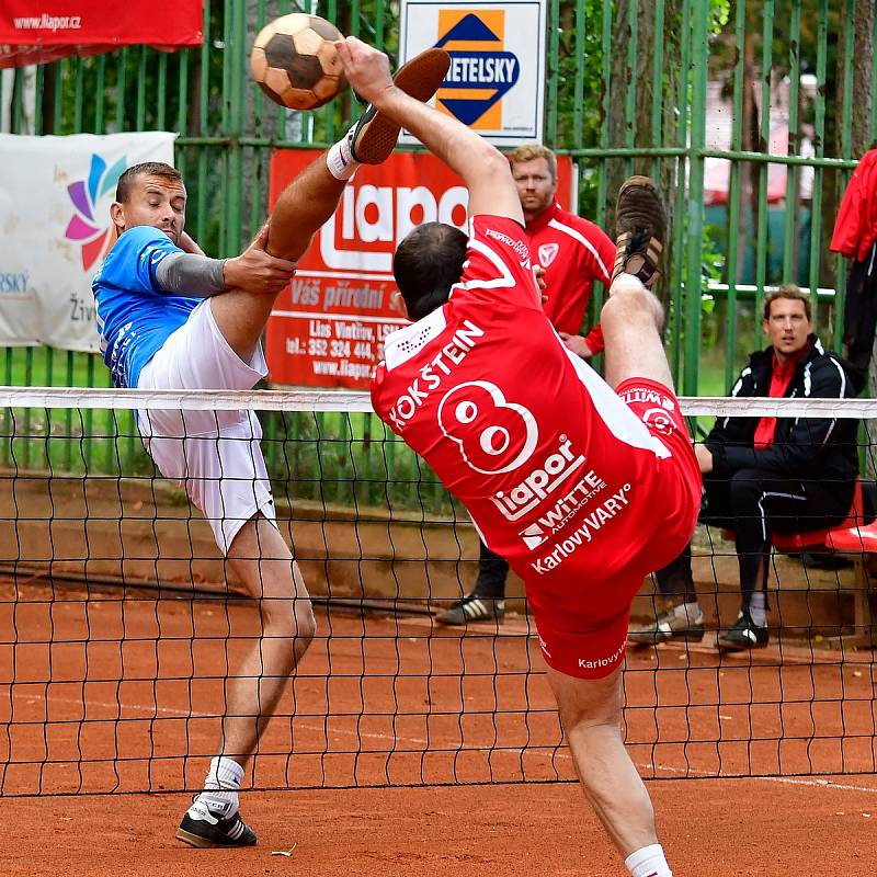 SK Liapor Witte Karlovy Vary dosáhl v nohejbalové extralize na třetí místo.